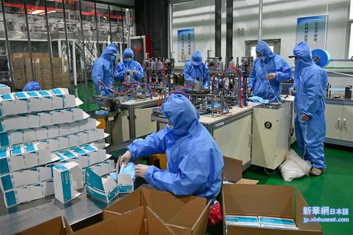 済南市の企业 卫生用品の生产急ピッチ 感染対策を后押し