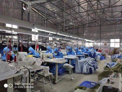 上万件“内江造”防护用品即将投入抗疫一线使用