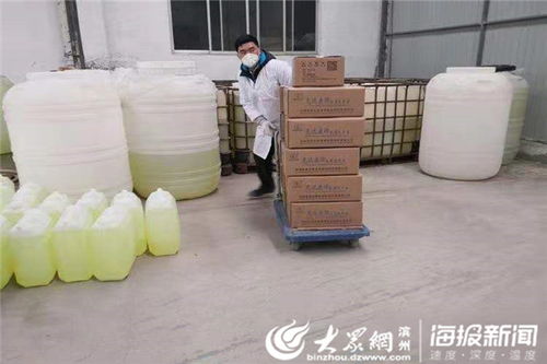 阳信两家企业放弃假期 加班加点生产疫情防护用品