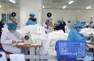 开足马力生产防护用品，江西全力保障市场供应